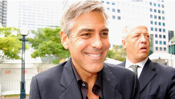 George Clooney appears in a photo from the 'Men...