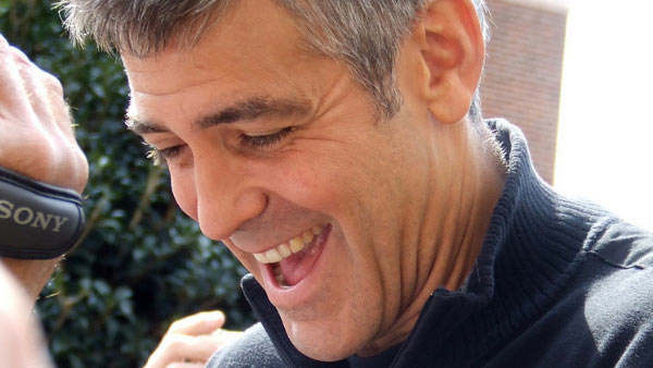 Clooney appears in a photo at The Westin...