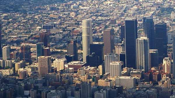 A photo of Los Angeles.