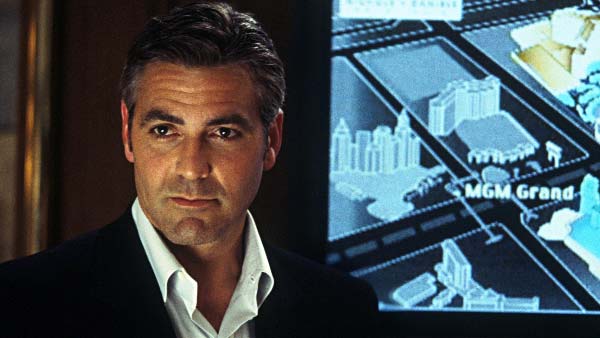 Clooney appears in a scene from the 2001 film...