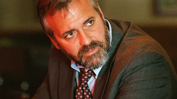 Clooney appears in a scene from the 2005 film...
