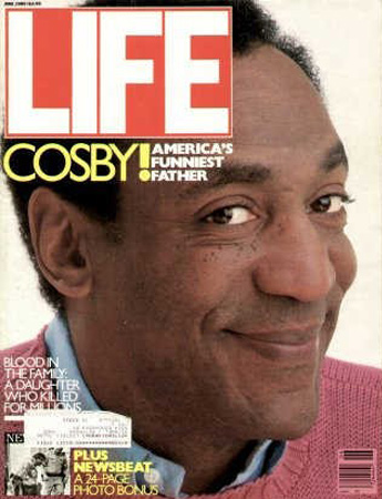 Bill Cosby appears on the cover of Life Magazine...