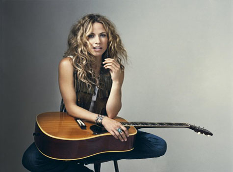 Still of Sheryl Crow on her personal Facebook...