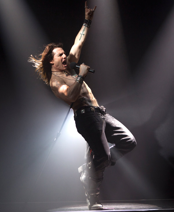 Tom Cruise appears as Stacee Jaxx in a...