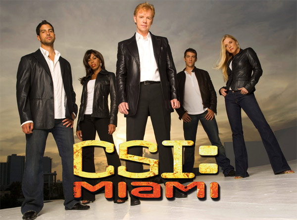 Still image from the cast of 'CSI: Miami.'