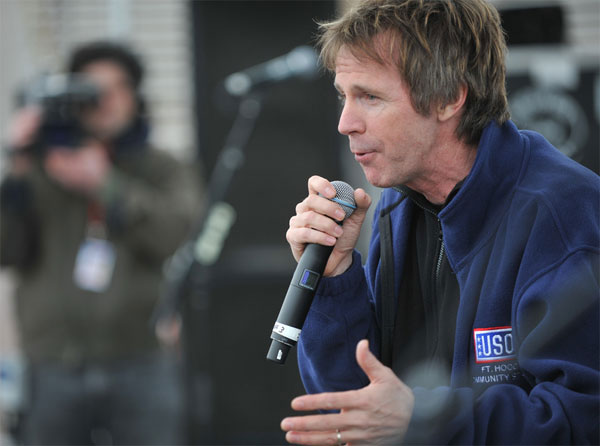 Dana Carvey acts as Master of Ceremonies at an...