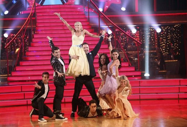 David Arquette returned to the ballroom for a...