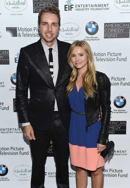 Kristen Bell and boyfriend Dax Shepard attend...