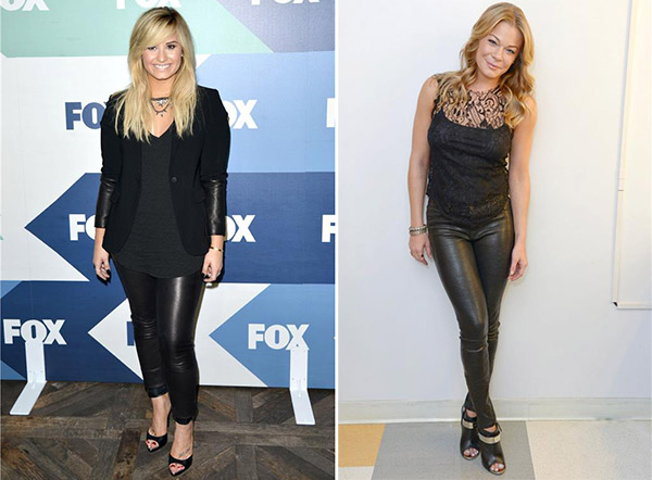 The X Factor judge and pop star Demi Lovato attends the FOX Summer TCA All-Star Party in West Hollywood, California on Aug. 1, 2013. / LeAnn Rimes poses for a publicity photo shoot on Aug. 1, 2013. - Provided courtesy of Tony DiMaio / Michael Simon / startraksphoto.com The X Factor judge and pop star Demi Lovato attends the FOX Summer TCA All-Star Party in West Hollywood, California on Aug. 1, 2013. / LeAnn Rimes poses for a publicity photo shoot on Aug. 1, 2013. - Provided courtesy of Tony DiMaio / Michael Simon / startraksphoto.com