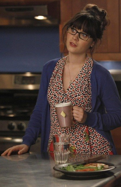 Zooey Deschanel appears in a scene from her 2011...