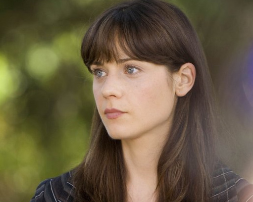 Zooey Deschanel appears in a photo from the 2008...