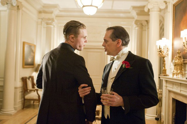 Steve Buscemi and Michael Pitt in a still from...