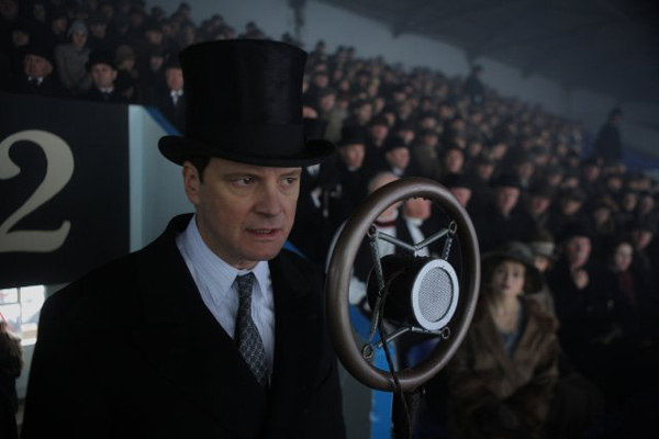 Colin Firth in a still from 'The King's Speech.'