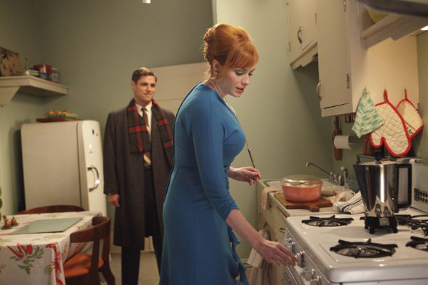Christina Hendricks and Sam Page in a still from...