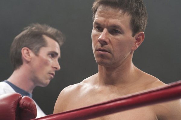 Mark Wahlberg and Christian Bale in a still from...
