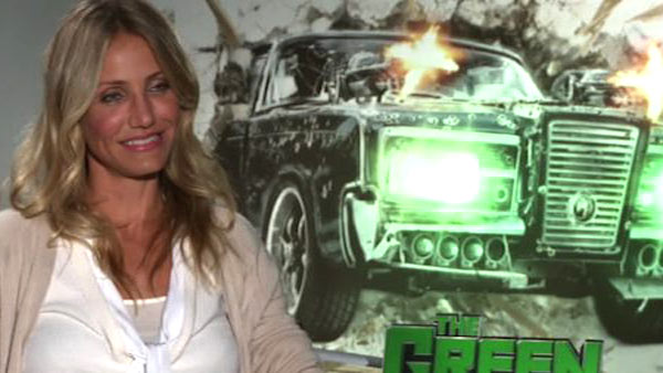 Cameron Diaz speaks to OnTheRedCarpet.com in...