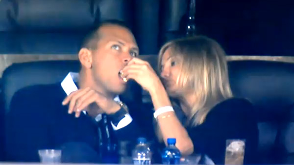 Cameron Diaz and Alex Rodriguez in a still from...