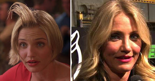 Cameron Diaz appears in a scene from 'There's...