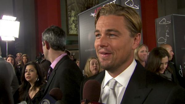Leonardo DiCaprio talks to OnTheRedCarpet.com...