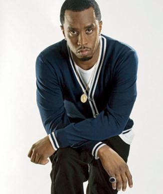 Still of P. Diddy on his personal MySpace page.