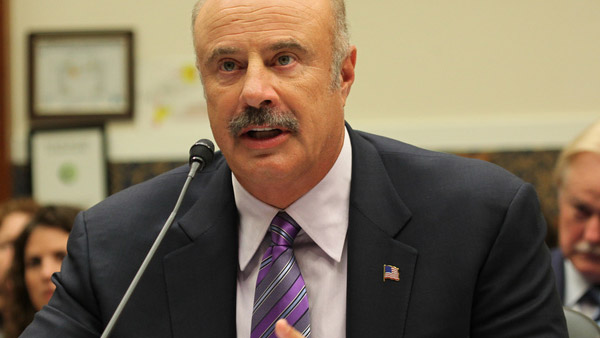 Dr. Phil McGraw appears at a hearing on student...