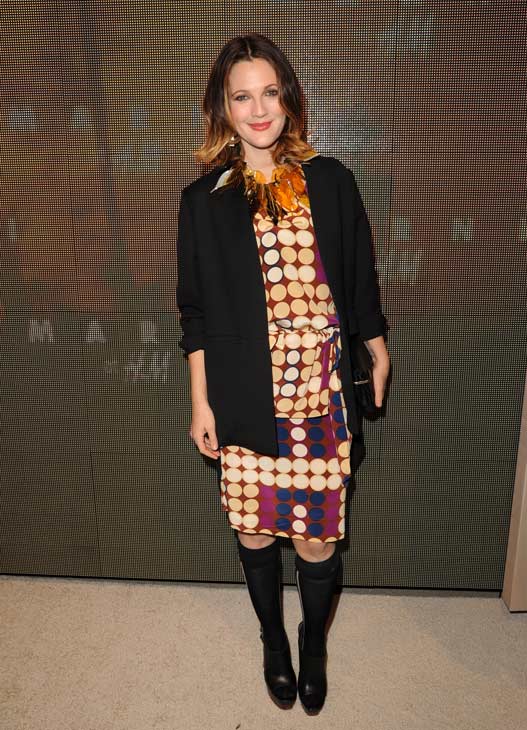 Drew Barrymore appears at the launch party for H...