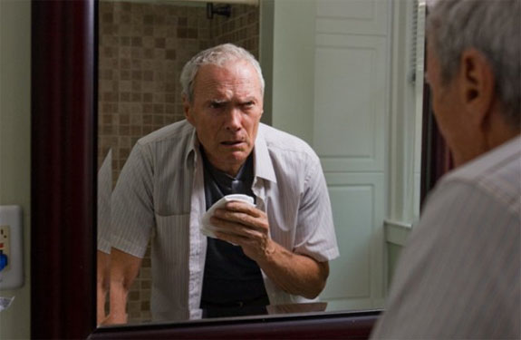 Clint Eastwood in a scene from the 2008 film,...