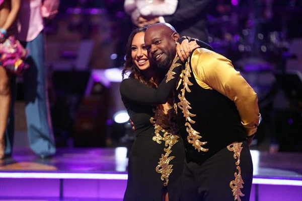 Retired NFL star Emmitt Smith and his partner...