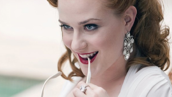 Evan Rachel Wood appears in a scene from the HBO series 'True Blood.'