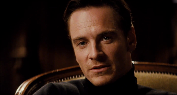 Michael Fassbender appears as Erik Lehnsherr,...