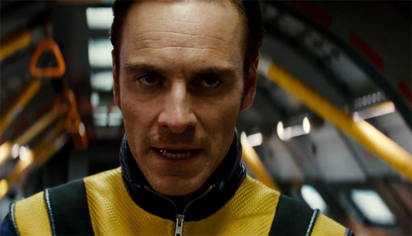 Michael Fassbender appears as Erik Lehnsherr,...
