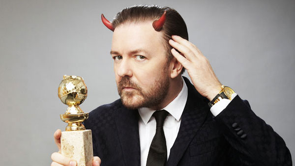 Ricky Gervais poses in a promotional photo for...