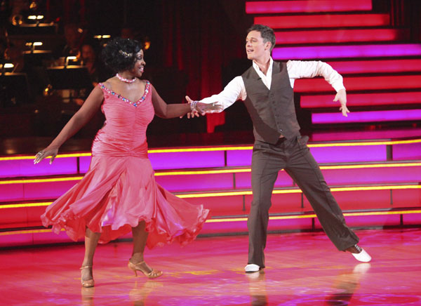 R&B legend Gladys Knight and her partner...
