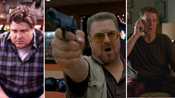 John Goodman appears in scenes from 'Roseanne,'...