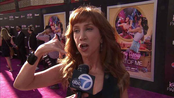 Kathy Griffin appears in a photo from Katy...
