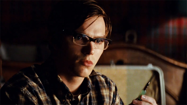 Nicholas Hoult appears as Hank McCoy in a scene...