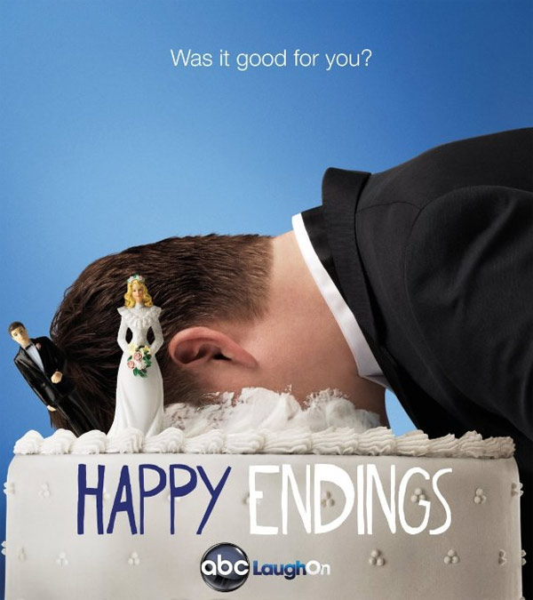 Still image from the show 'Happy Endings.'