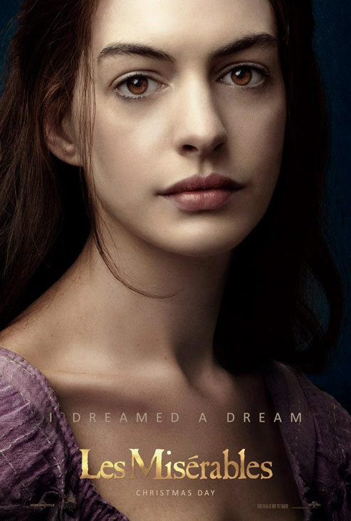 Anne Hathaway appears as Fantine in this...