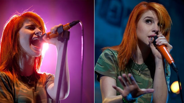 Hayley Wiliams appears in photos from the band's...