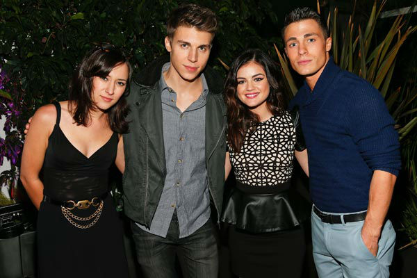 Actors Colton Haynes, Zelda Williams, Nolan...