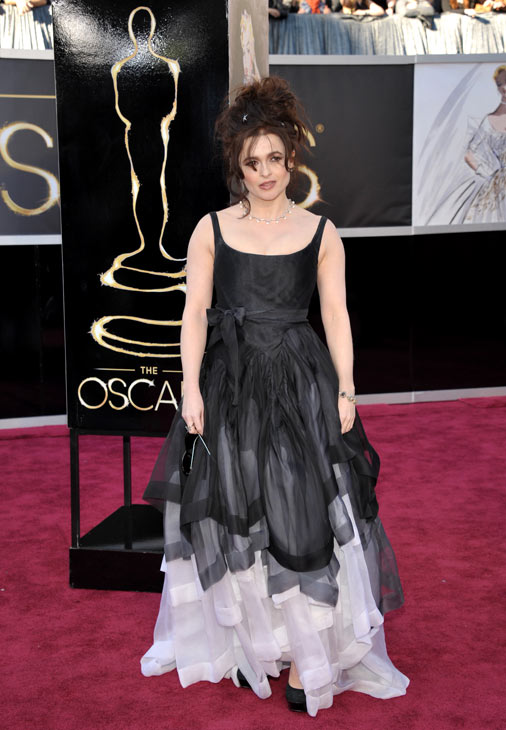 Helena Bonham Carter arrives at the 85th Academy...