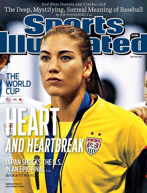 Hope Solo, 30, is a goalie for the U.S. national...