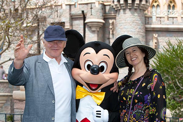 Sir Anthony Hopkins and wife Stella Arroyave...