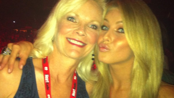 Julianne Hough appears in a photo with her mom...