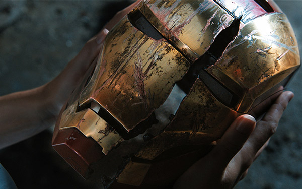 Tony Stark/Iron Man (Robert Downey Jr.) appears...