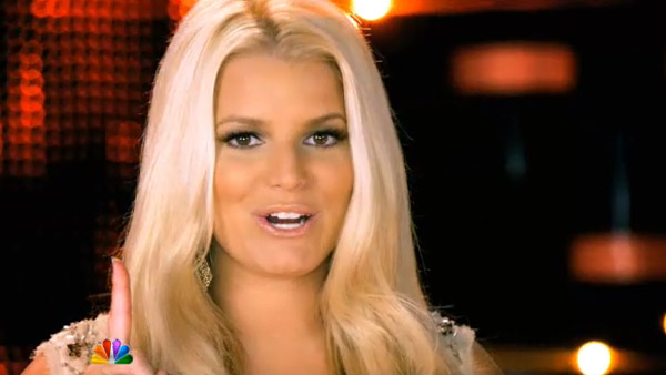Jessica Simpson appears in a scene from the NBC...