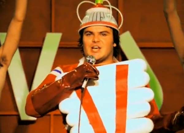 Jack Black appears in a scene from the 1999...