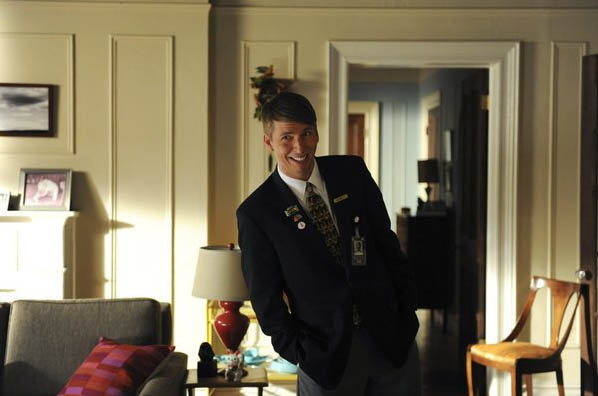 Jack McBrayer in a scene from a 2011 episode of...