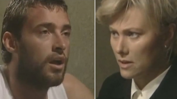 Hugh Jackman appears in a scene alongside his...