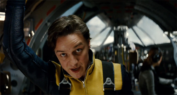 James McAvoy, who plays Professor Charles...